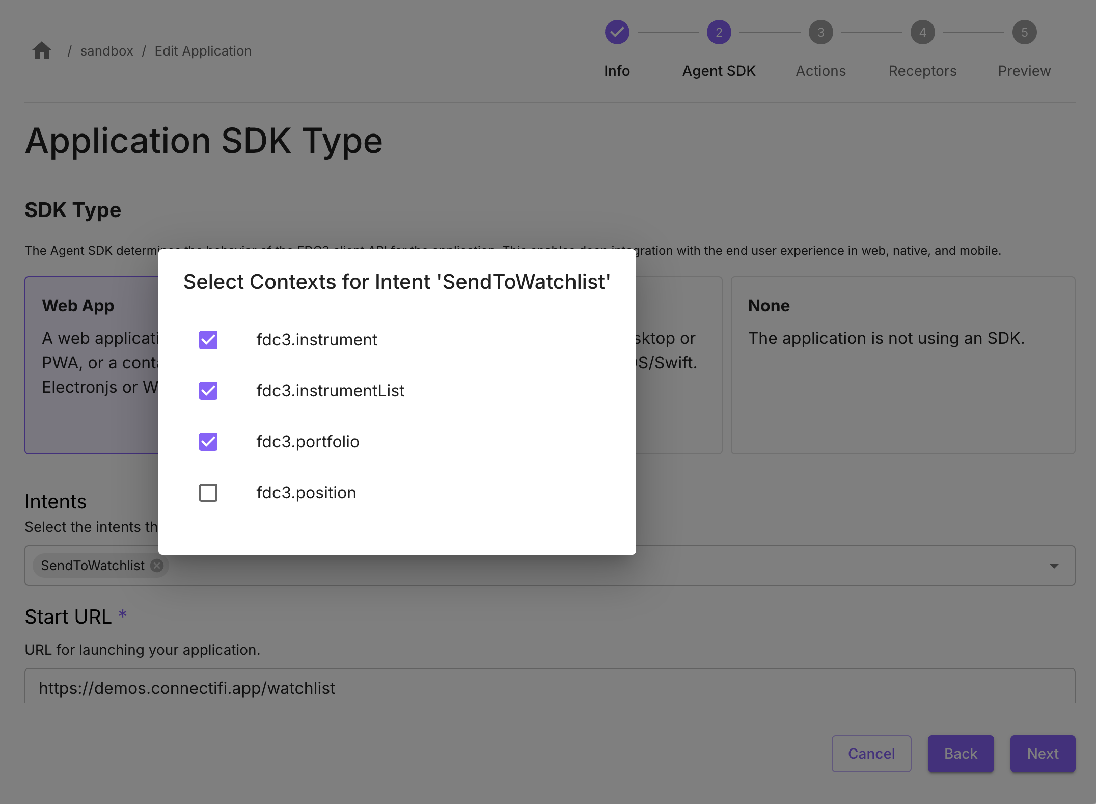 Agent SDK Settings