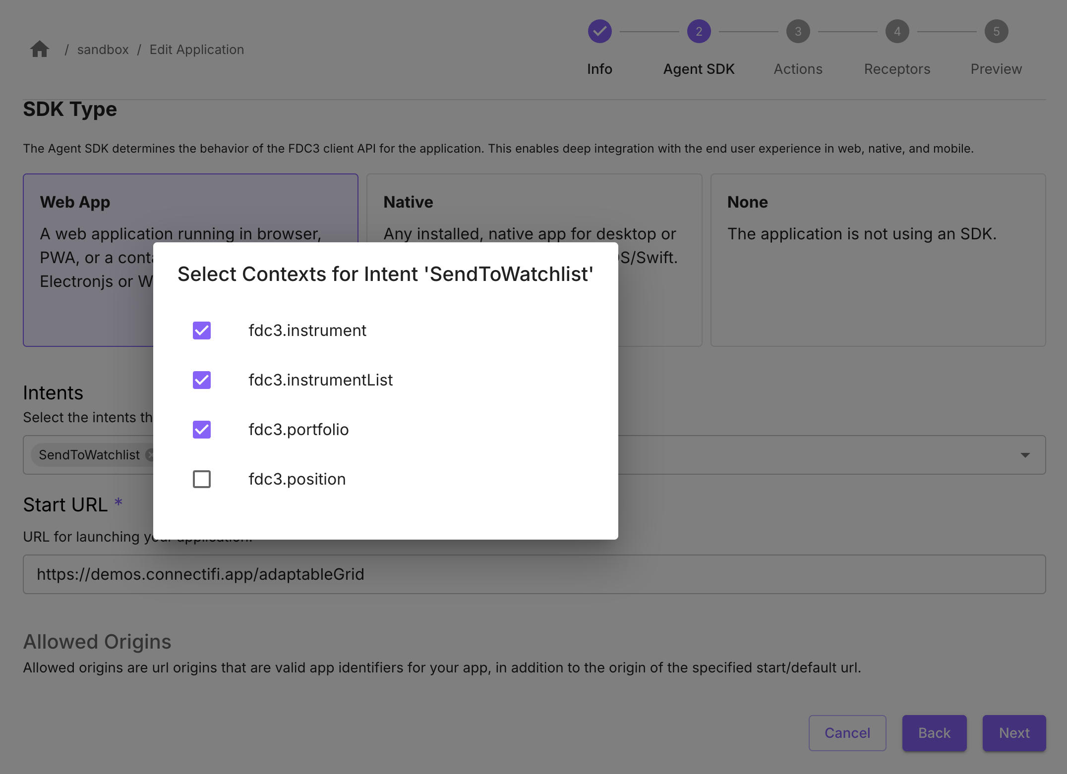 Agent SDK Settings