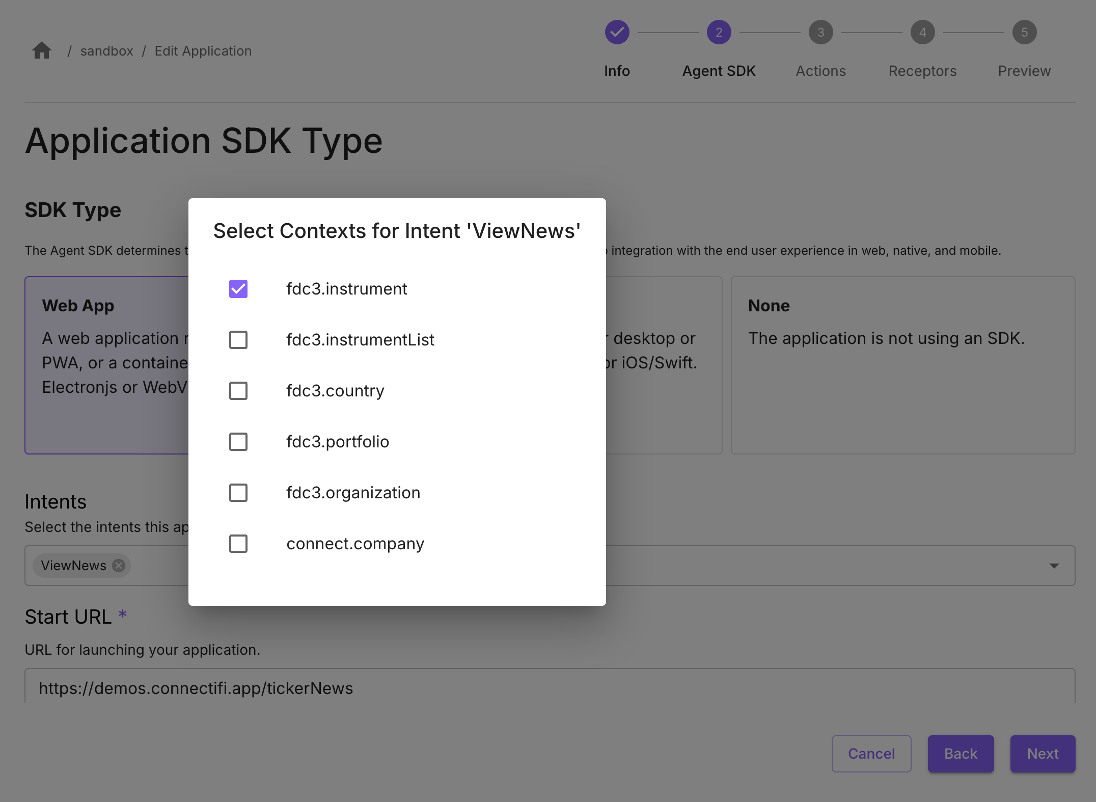 Agent SDK Settings