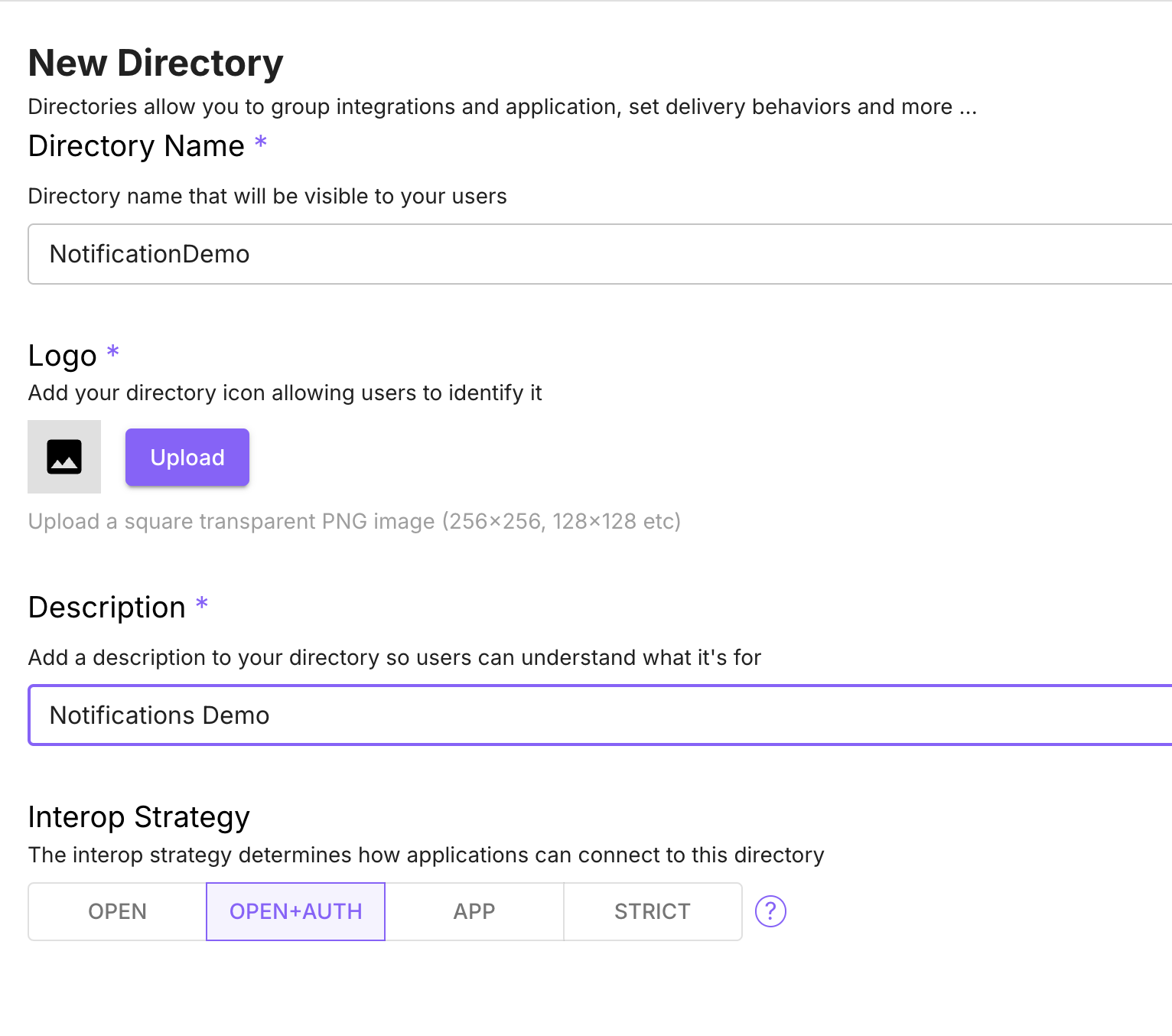 Directory Configuration