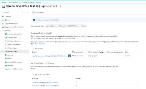 Expose API - Result