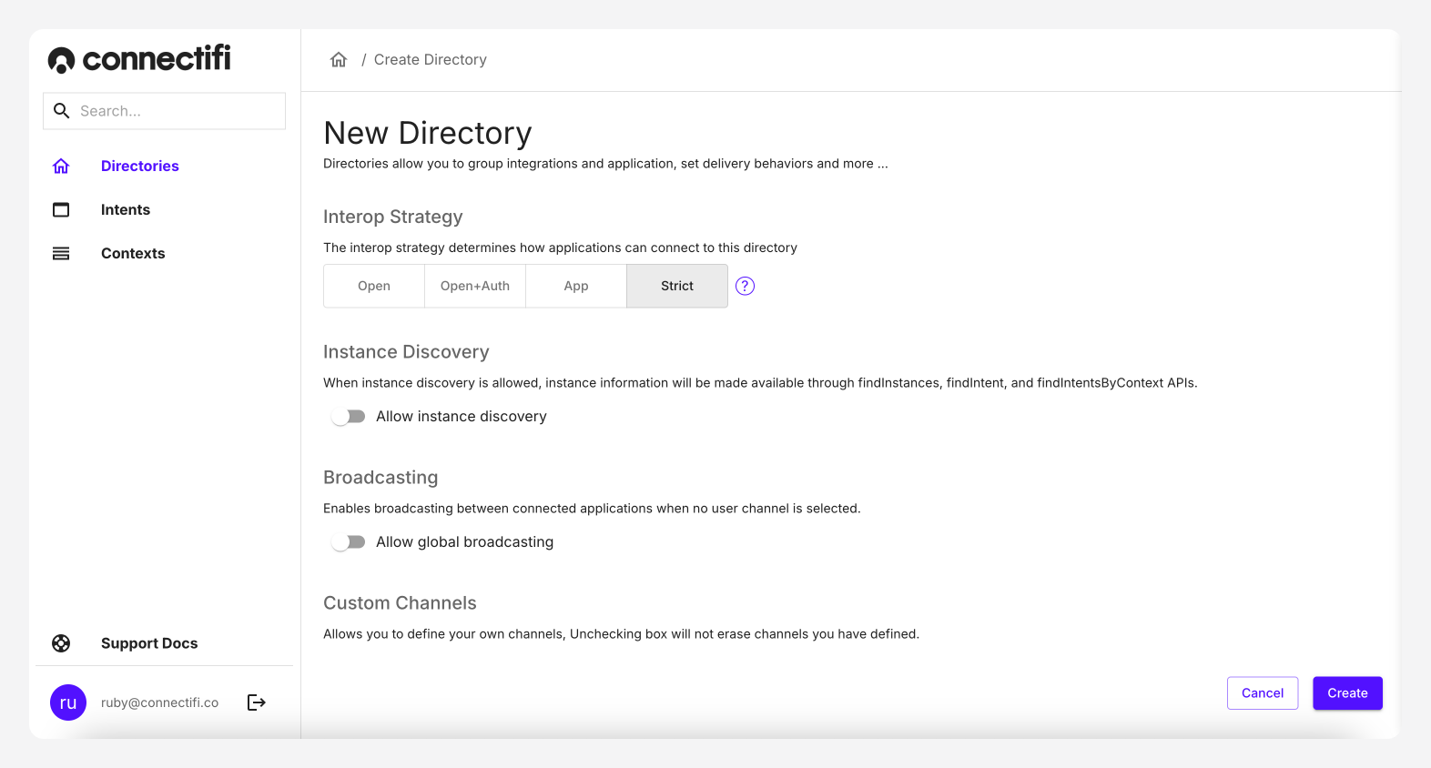 Create Directory